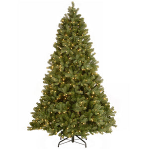 9ft Pre Lit Downswept Douglas Fir, Dual Colour LED, Easy Connect
