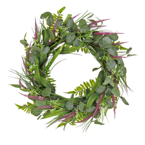 Lavender and Eucalyptus Wreath, 56 cm
