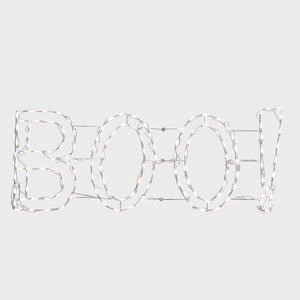 Light Up BOO Halloween Sign with LED Lights, 152 cm