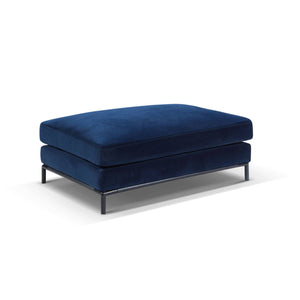 Modular Sofa Ottoman, Velvety Fabric