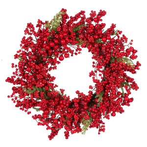 61 cm Red Berry Christmas Wreath