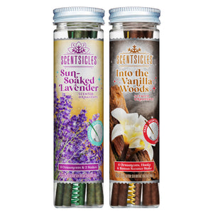 Scent Sticks Duo, Lavender and Vanilla Woods