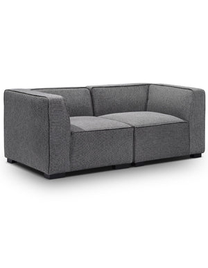 Soft Cube 2 Seat Sofa, Splits into 2 Chairs