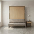 Italian Wall Bed with Compacting Sofa