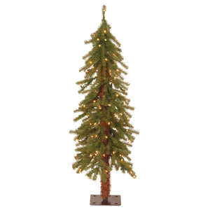 4ft Cedar Christmas Tree with Clear Lights