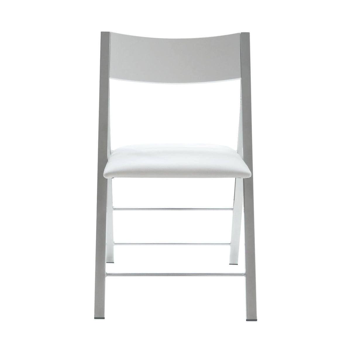 Slim Folding Dining Chairs, Set of 4