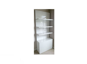 100 cm Side Shelving with Storage Box for Wall Beds