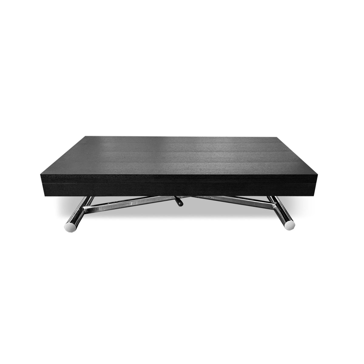 Square Coffee to Dining Table with Gas Lift and Hidden Wheels
