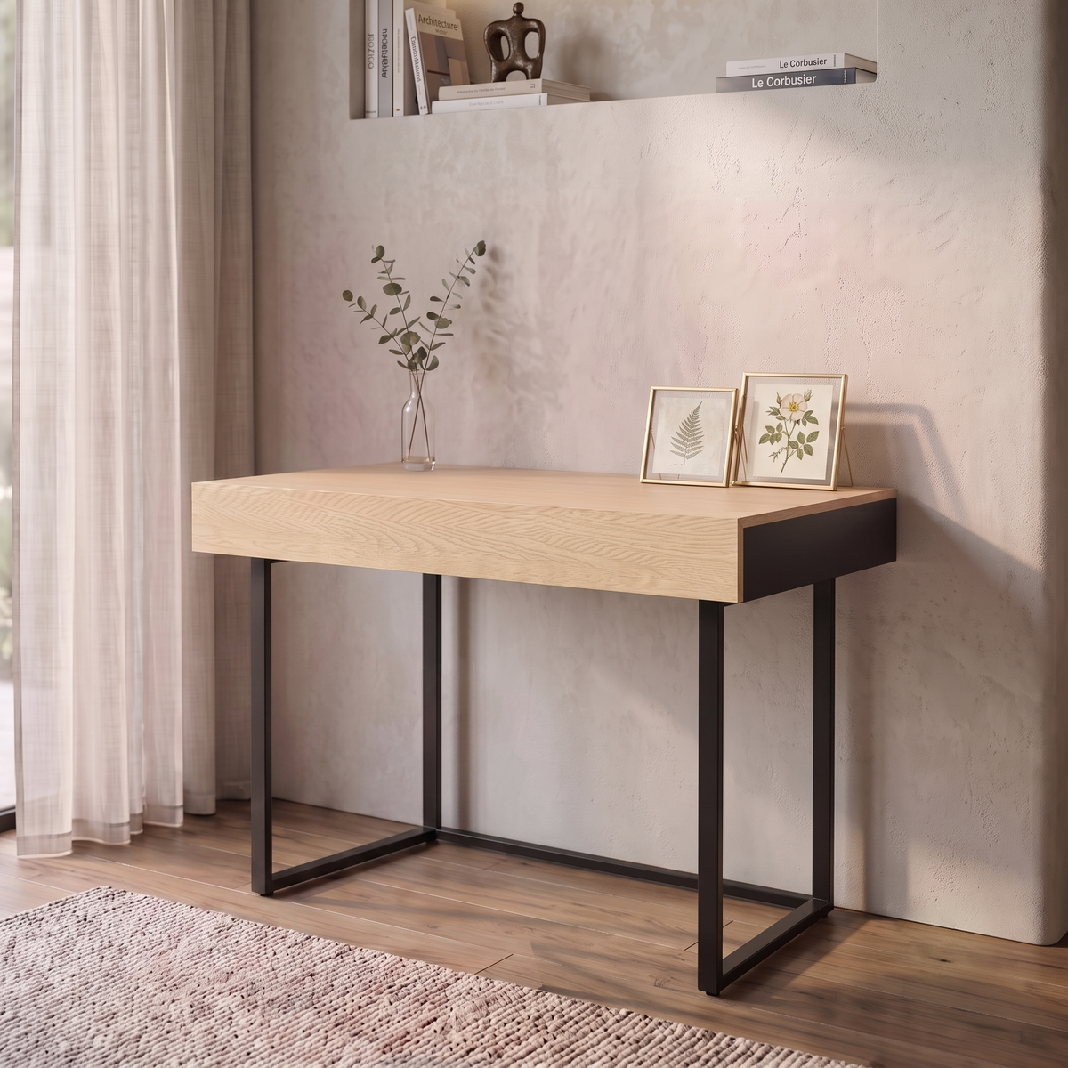 Gabinete de escritorio plegable, de oficina a mesa