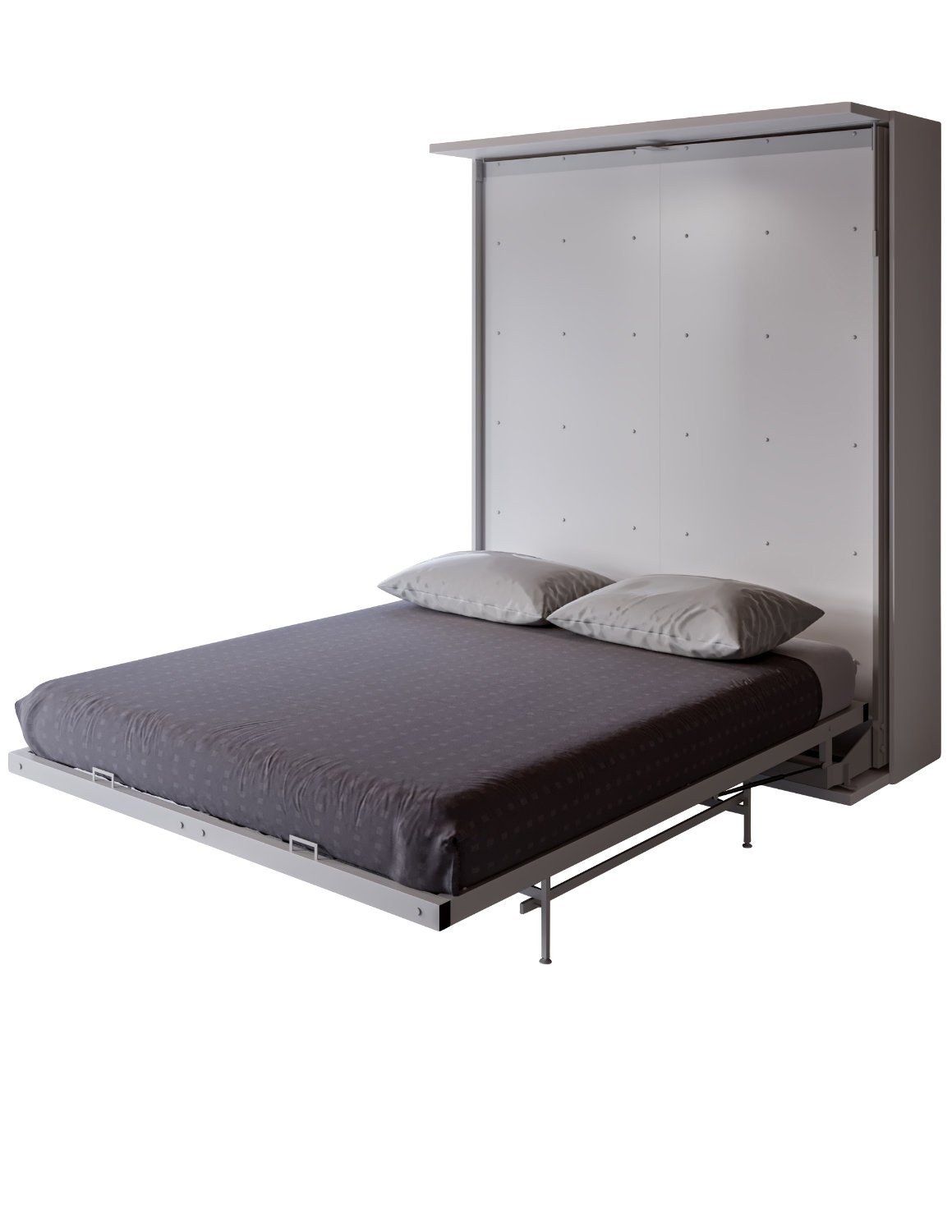 Rotating Bookshelf Wall Bed, UK King Size