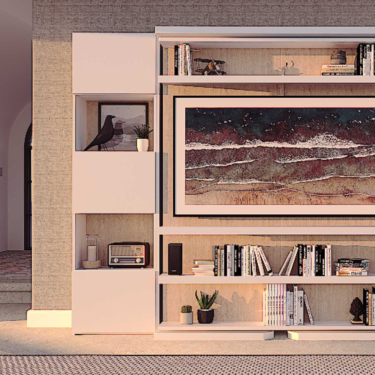 Made to Measure Cupboard Shelving for Wall Beds