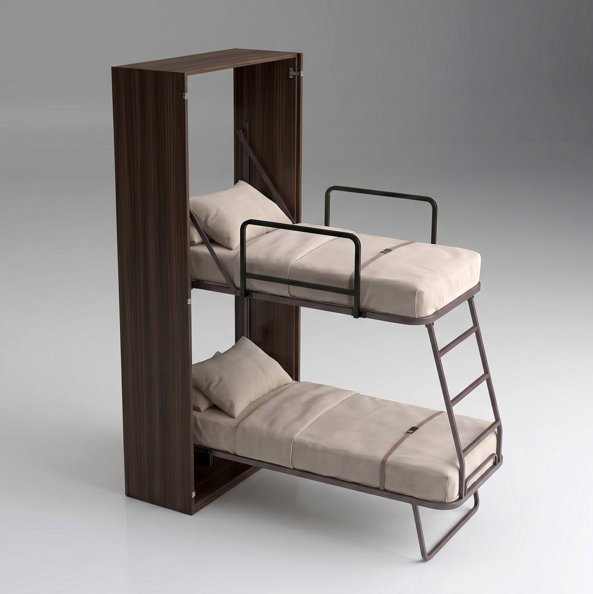 Hidden Vertical Fold Away Bunk Beds