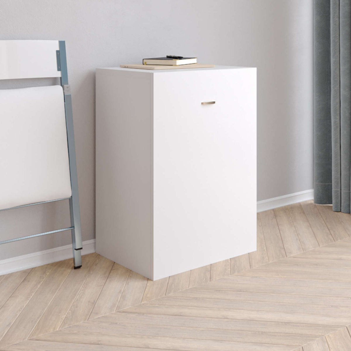 Expanding Cabinet Office with Pull Out Desk