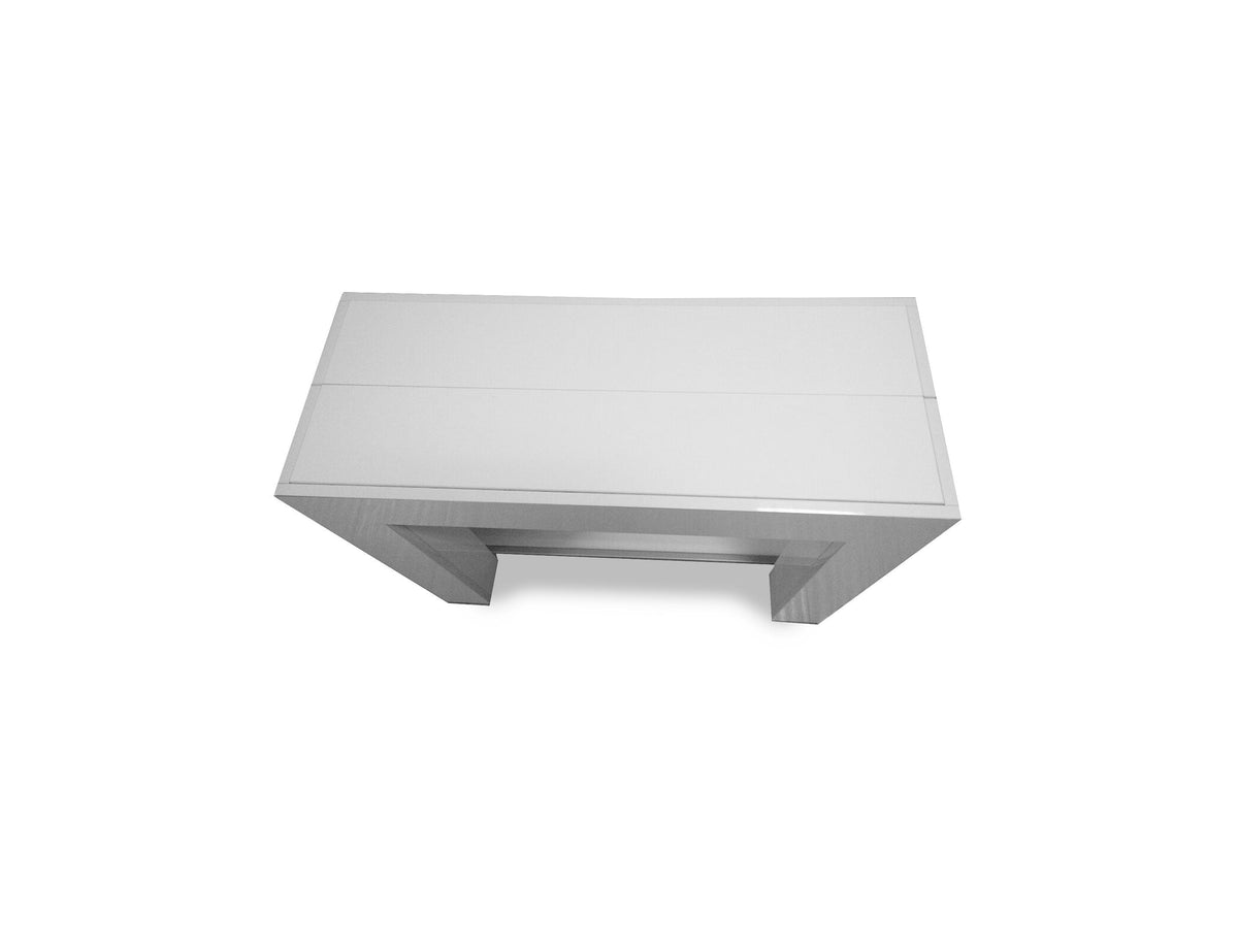 Extending Dining Table with Built In Leaf Storage