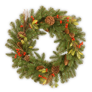 Berry and Leaf Wreath, 61 cm