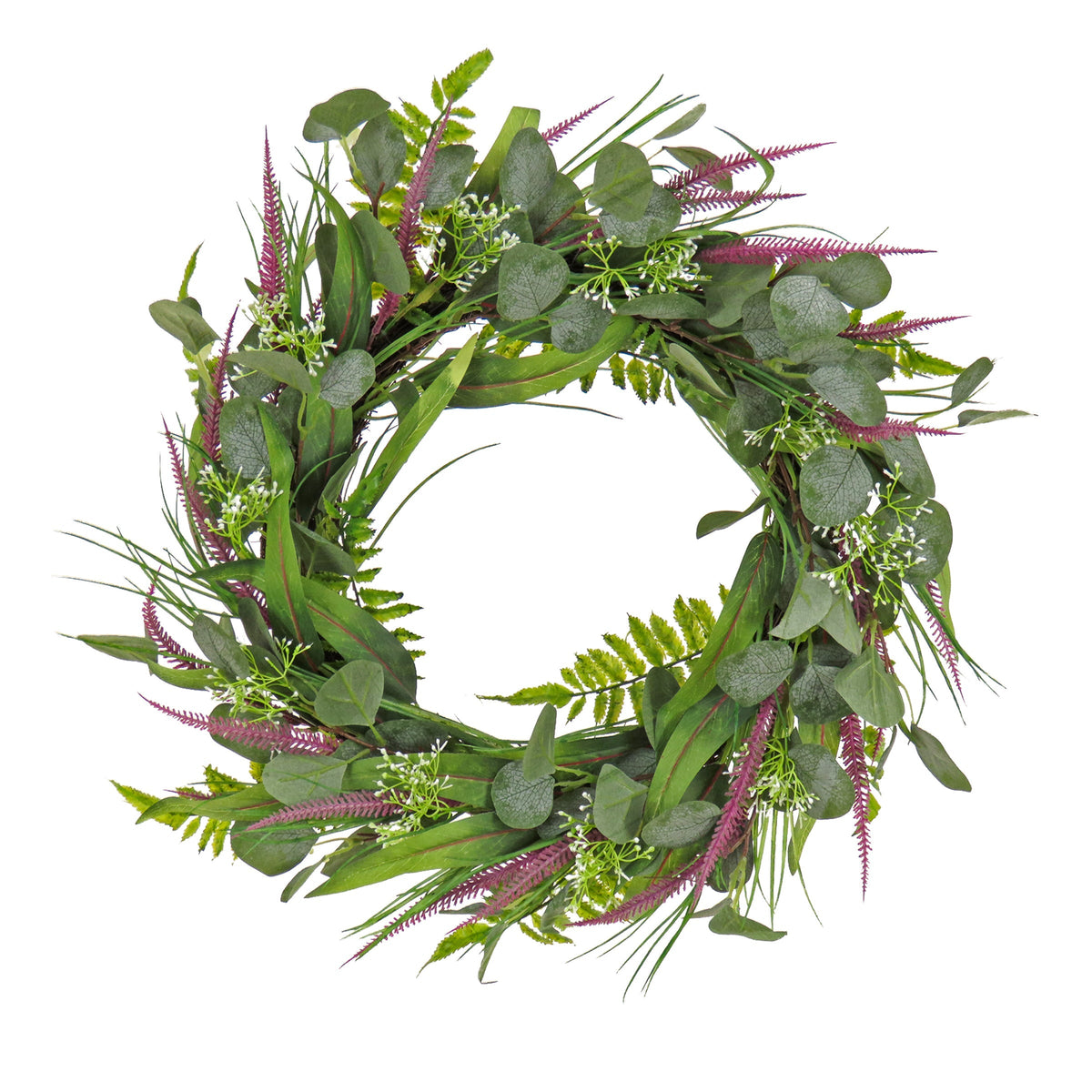 Lavender and Eucalyptus Wreath, 56 cm