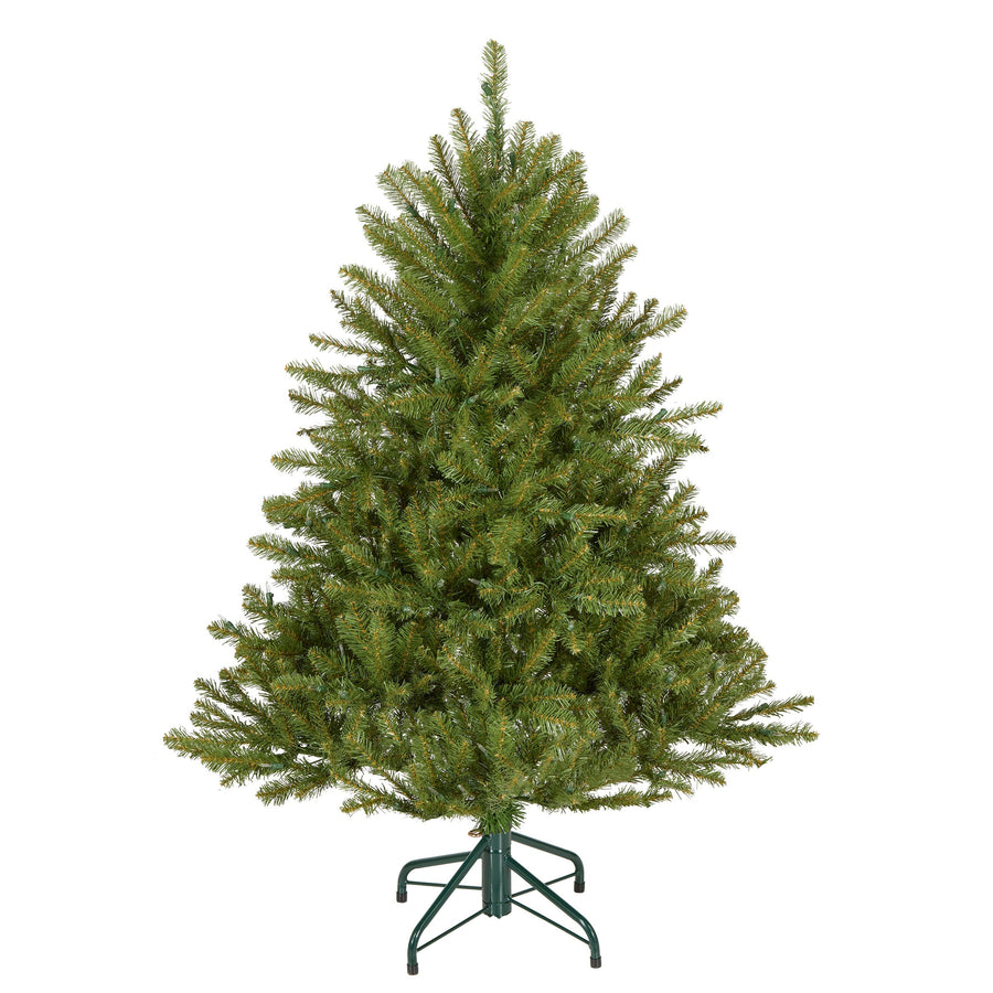4ft Pre Lit Fir Christmas Tree, Clear Lights