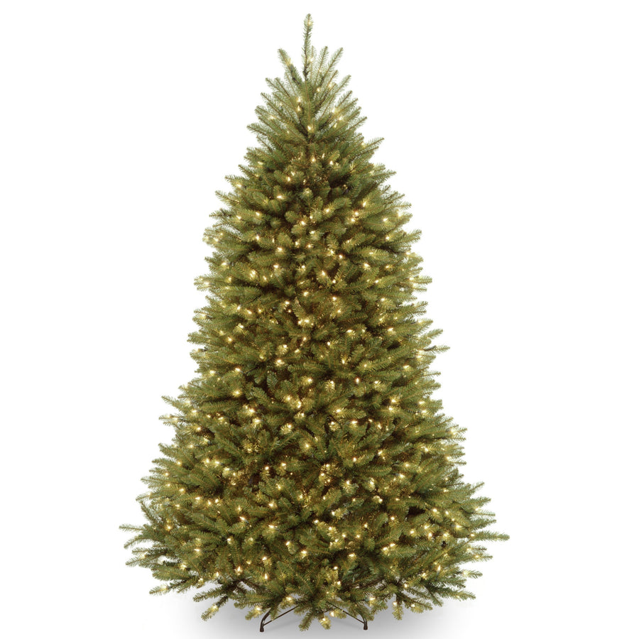 7.5ft Pre Lit Dunhill Fir Christmas Tree, Clear Lights