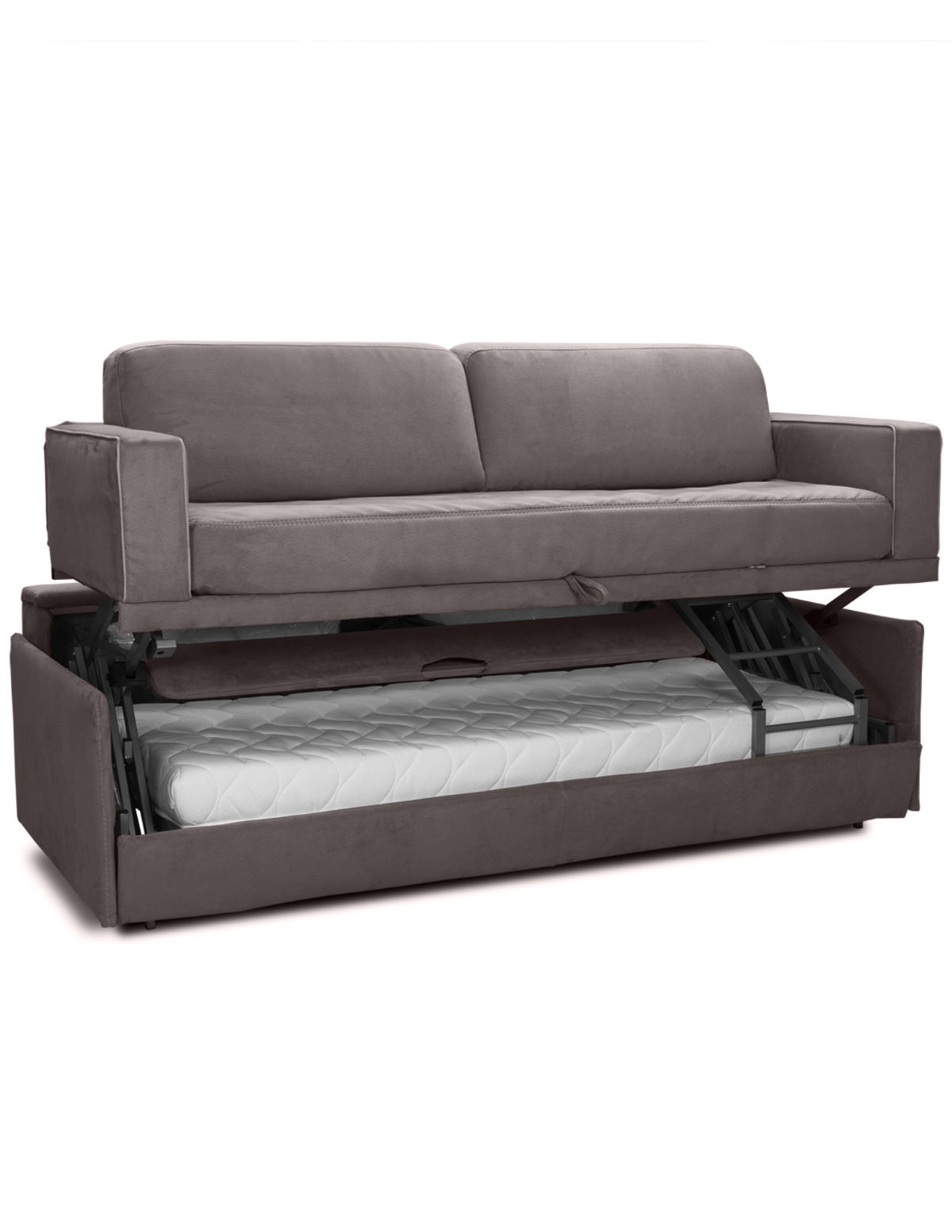 Sofa that Converts into Bunk Beds, Sleeps 2 Adults
