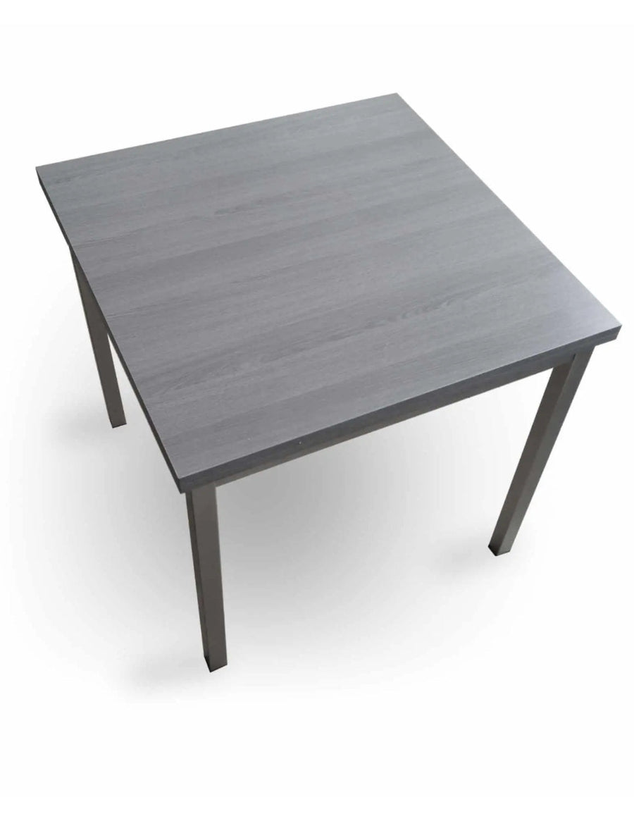 Small Square Folding Kitchen Table, Doubles in Size