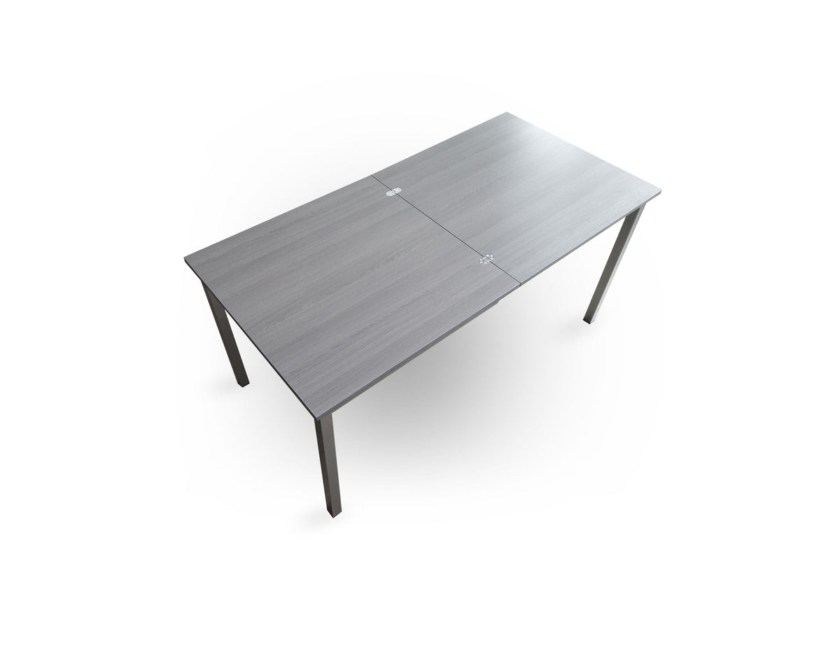 Small Square Folding Kitchen Table, Doubles in Size