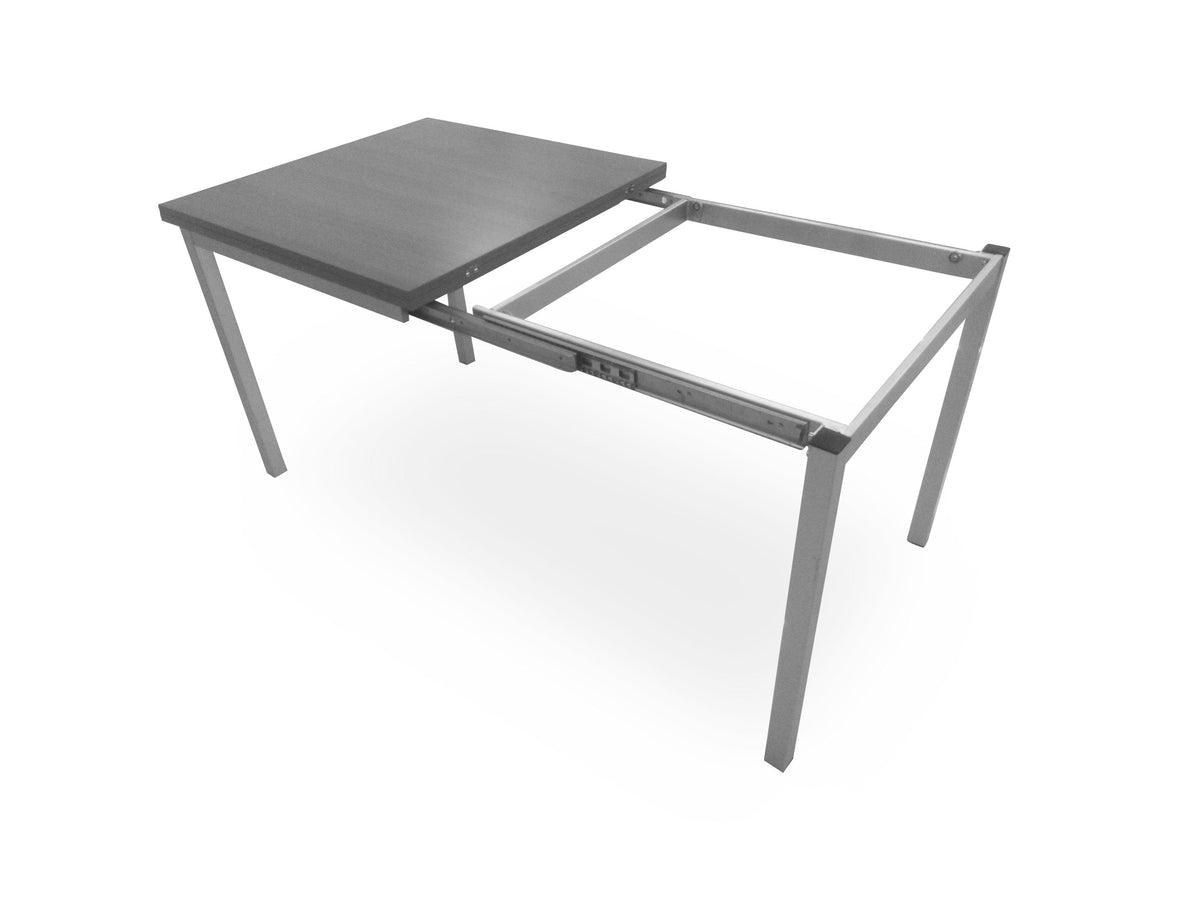 Small Square Folding Kitchen Table, Doubles in Size