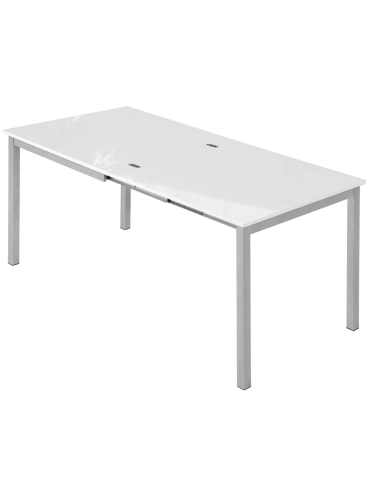 Small Square Folding Kitchen Table, Doubles in Size