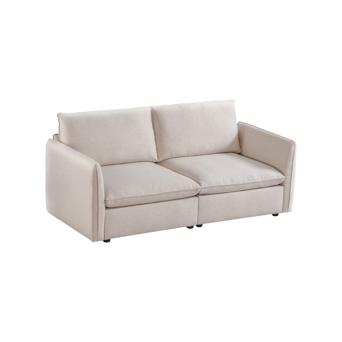 Modular 2 Seat Sofa with Arms