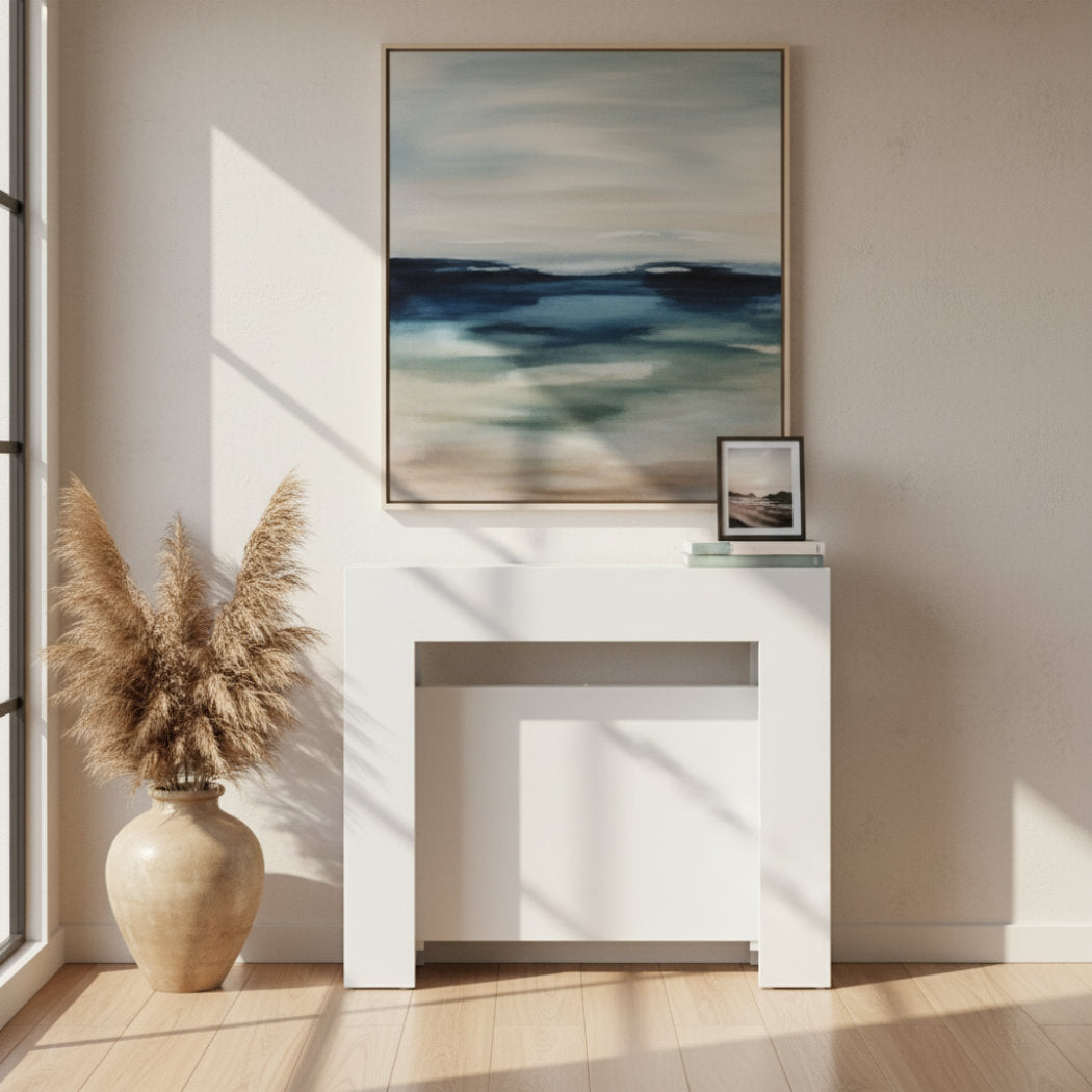 Slim Console to Dining Table, Extends 7 Times