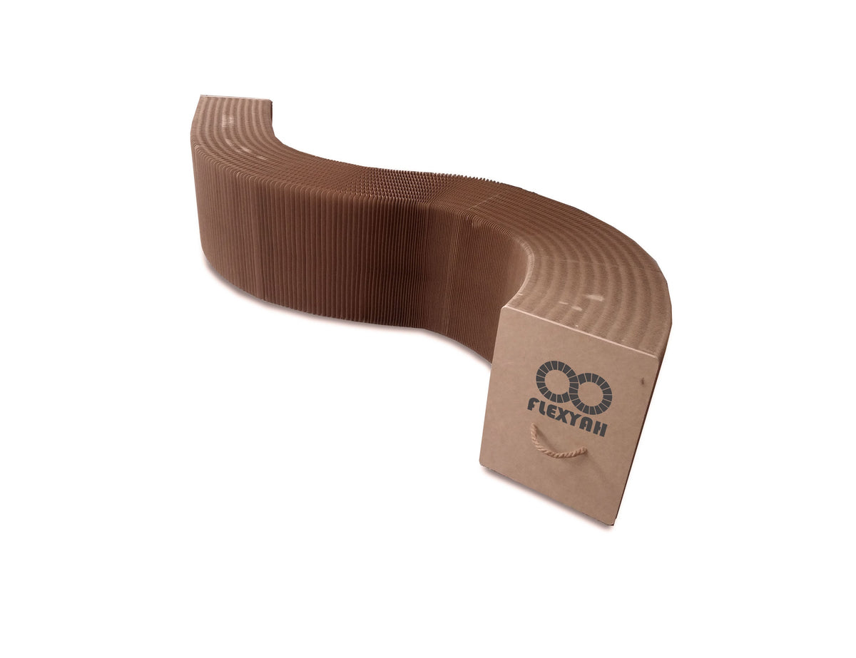 Expanding Paper Bench, Seats 8 to 10