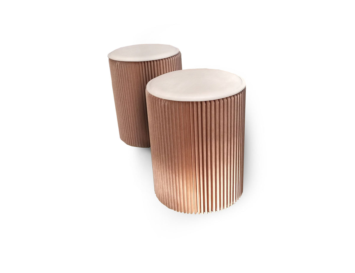 Ultra Compact Folding Paper Stools, Pack of 2