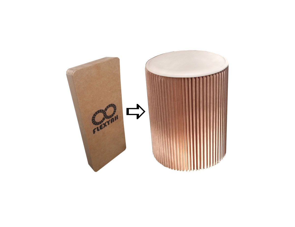 Ultra Compact Folding Paper Stools, Pack of 2