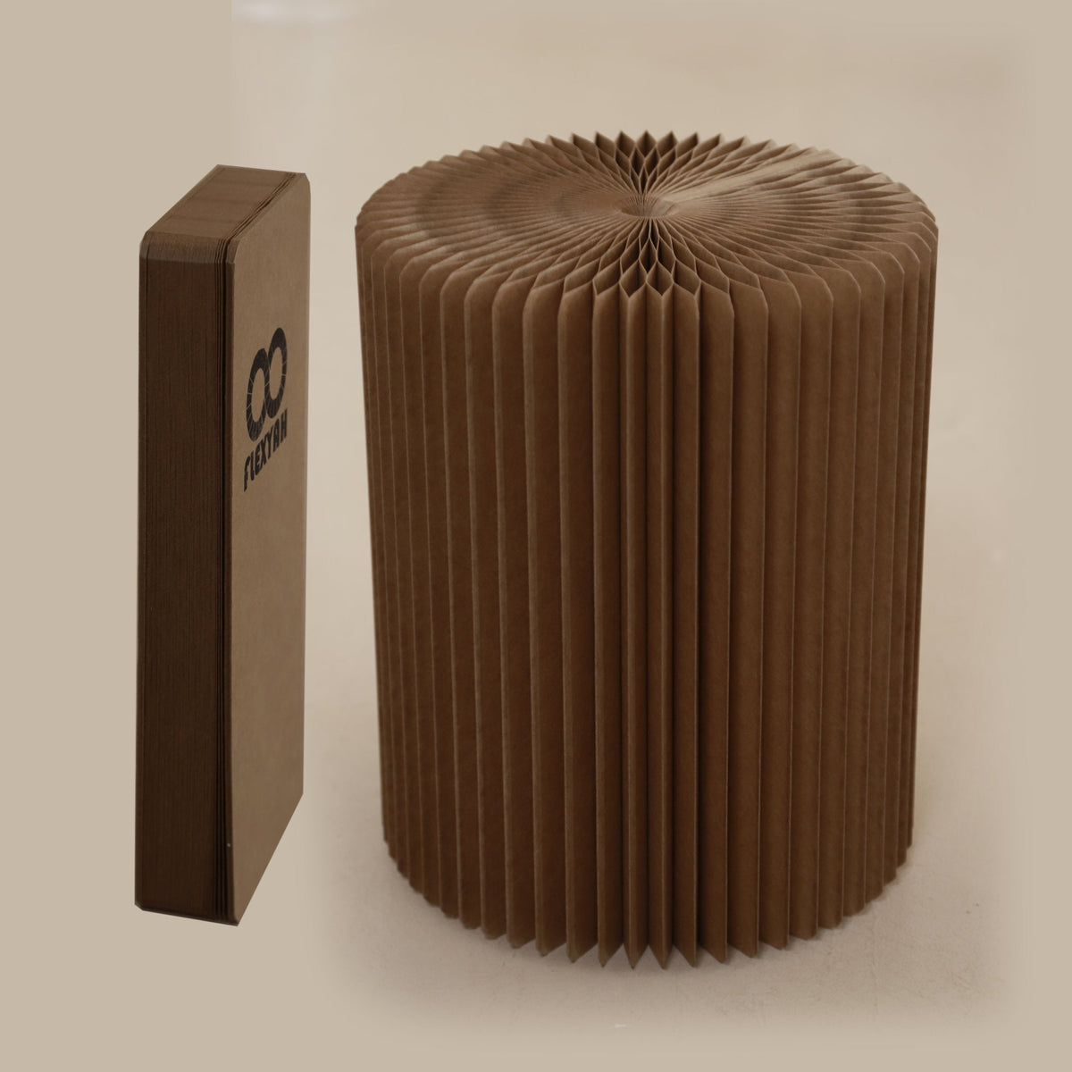 Ultra Compact Folding Paper Stools, Pack of 2