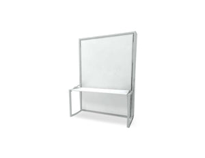 Free Standing Wall Bed with Floating Desk