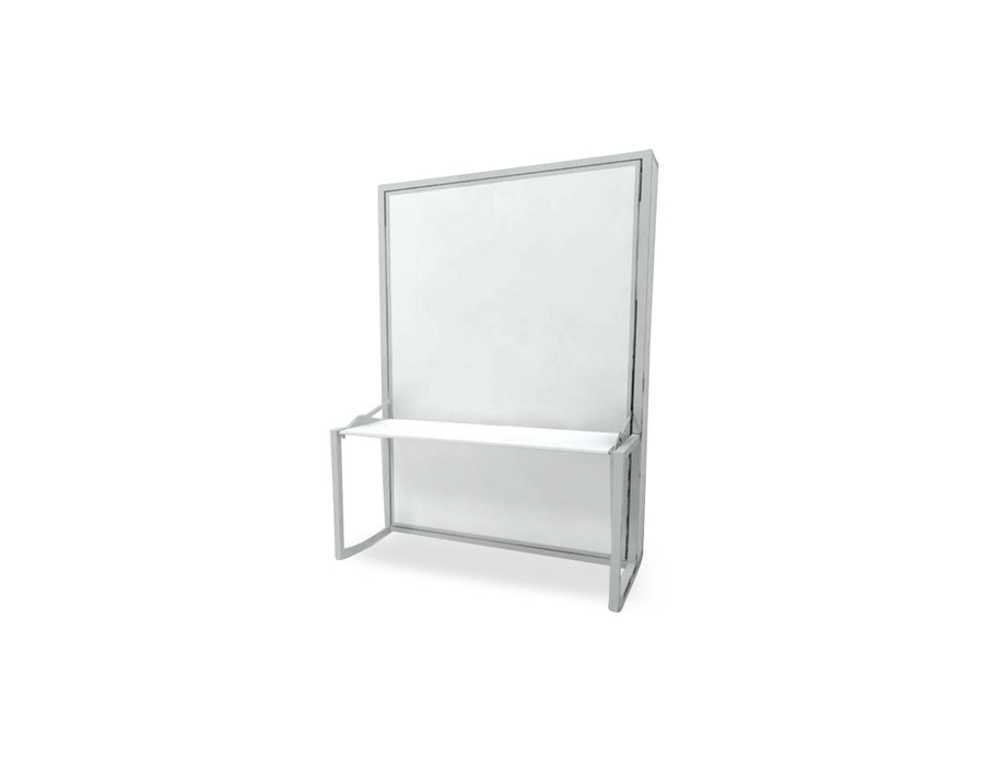 Free Standing Wall Bed with Floating Desk