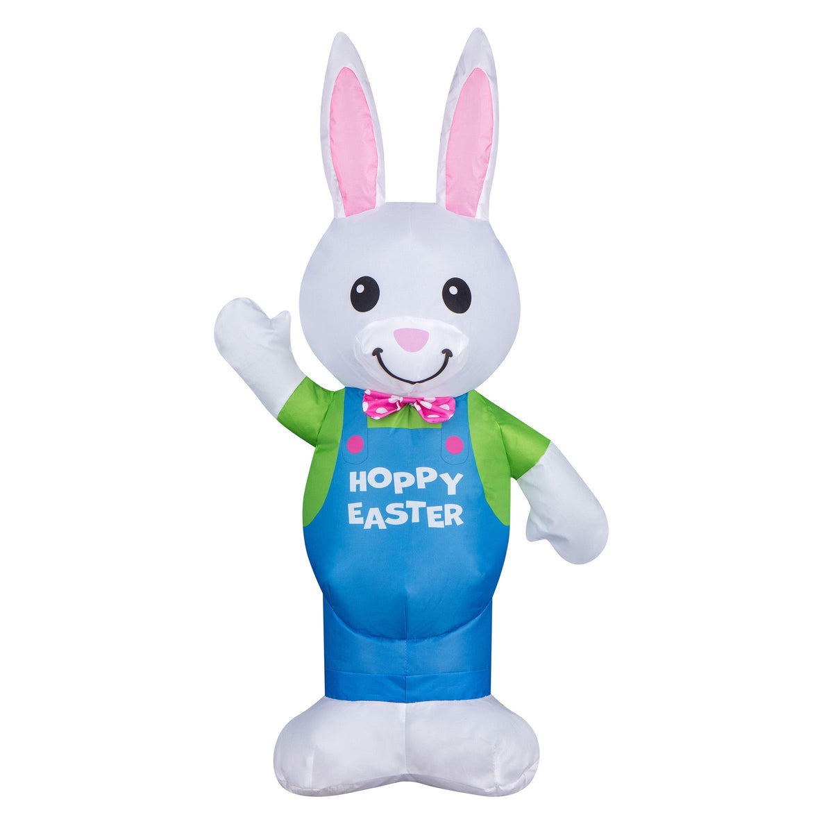 Inflatable Waving Easter Bunny, 64 cm