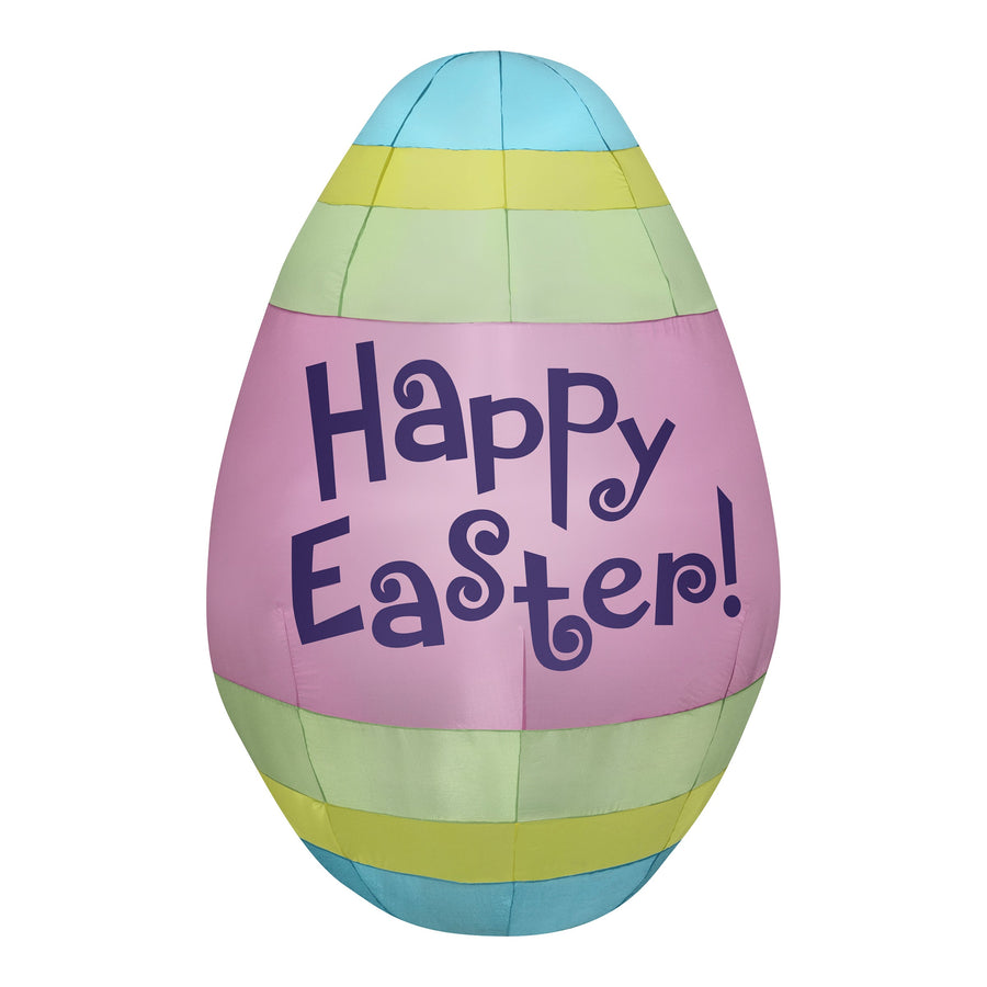 Inflatable Happy Easter Egg, 168 cm