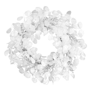 Winter Frost White Christmas Wreath, 61 cm