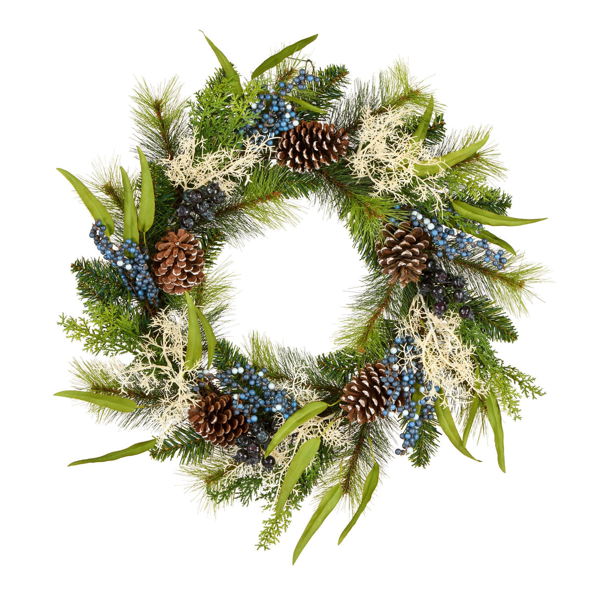 Guirlanda de Natal Blueberry Fields, 61 cm