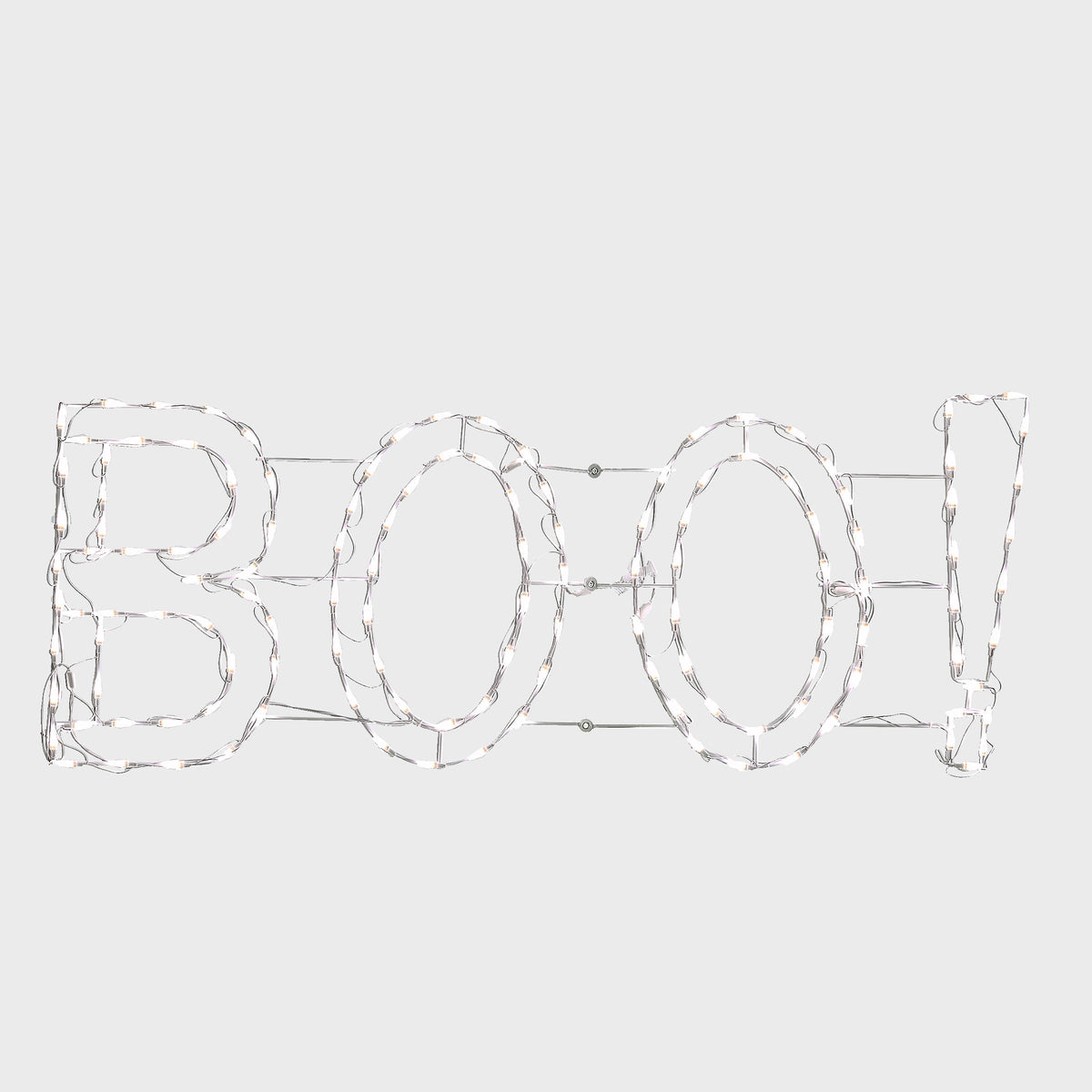 Light Up BOO Halloween Sign with LED Lights, 152 cm