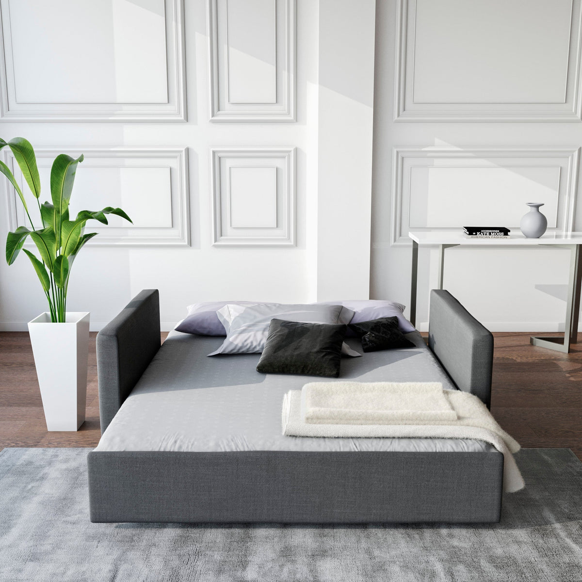 Compact Memory Foam Sofa Bed, UK King Size