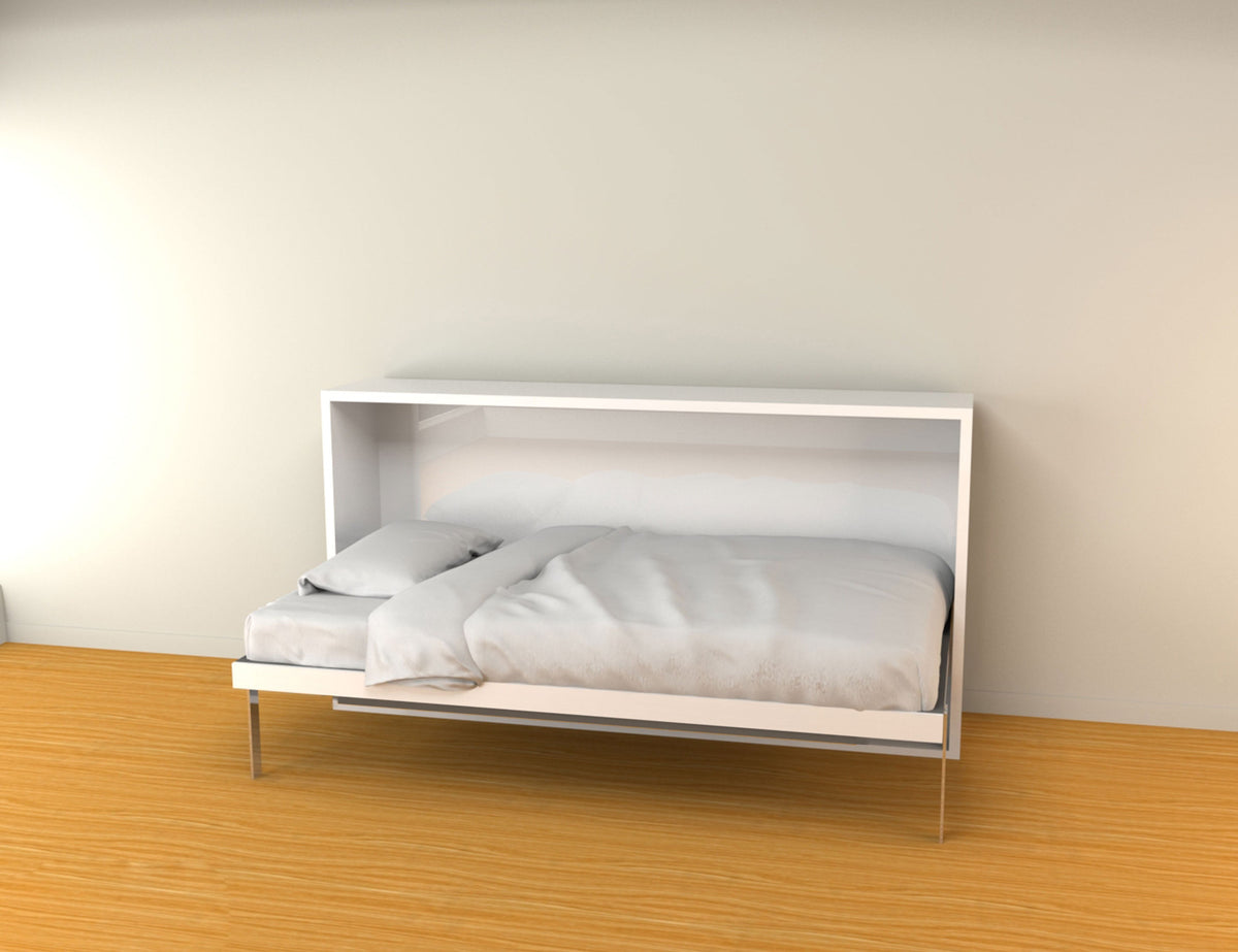 Horizontal Wall Bed, UK Single