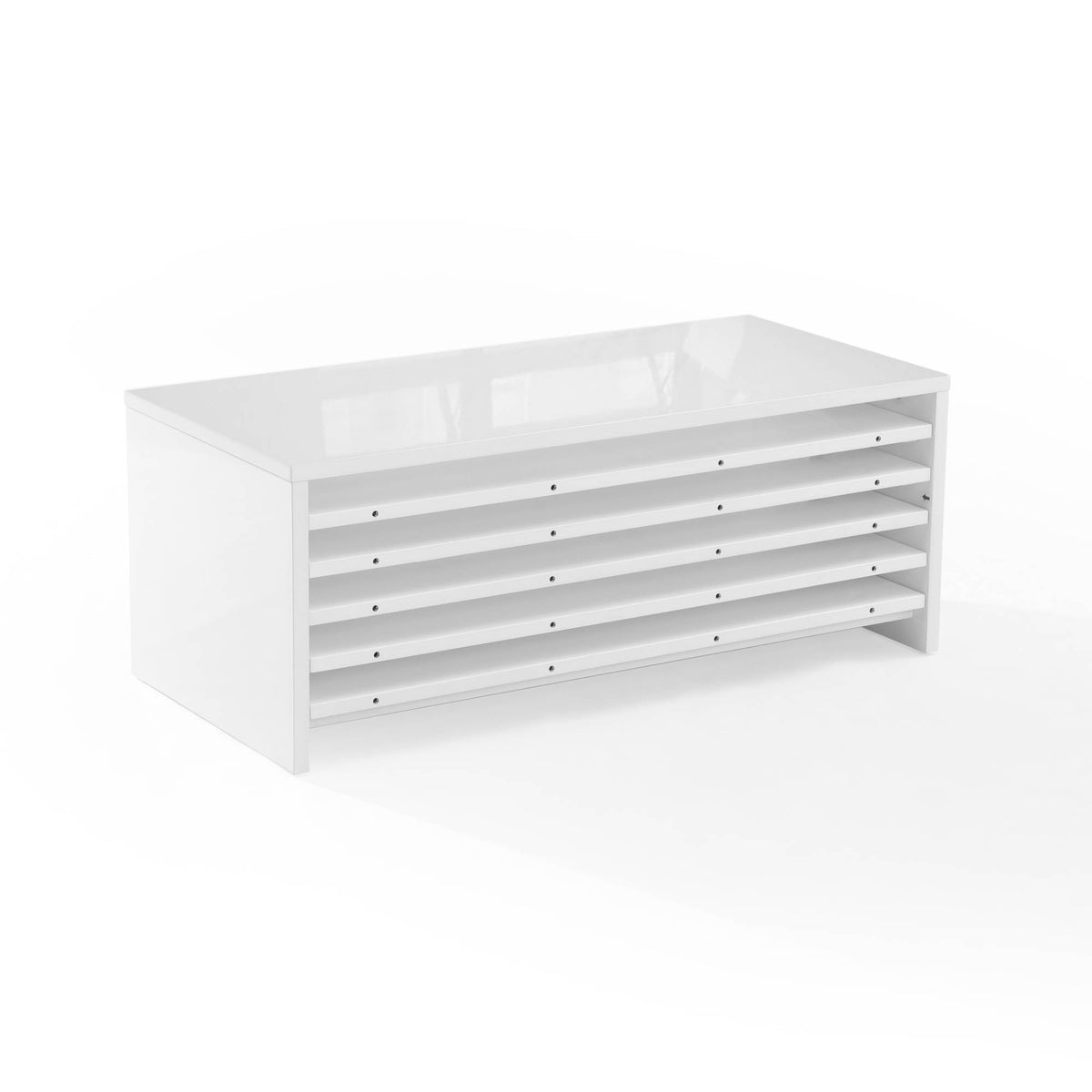Coffee Table with Table Leaf Storage