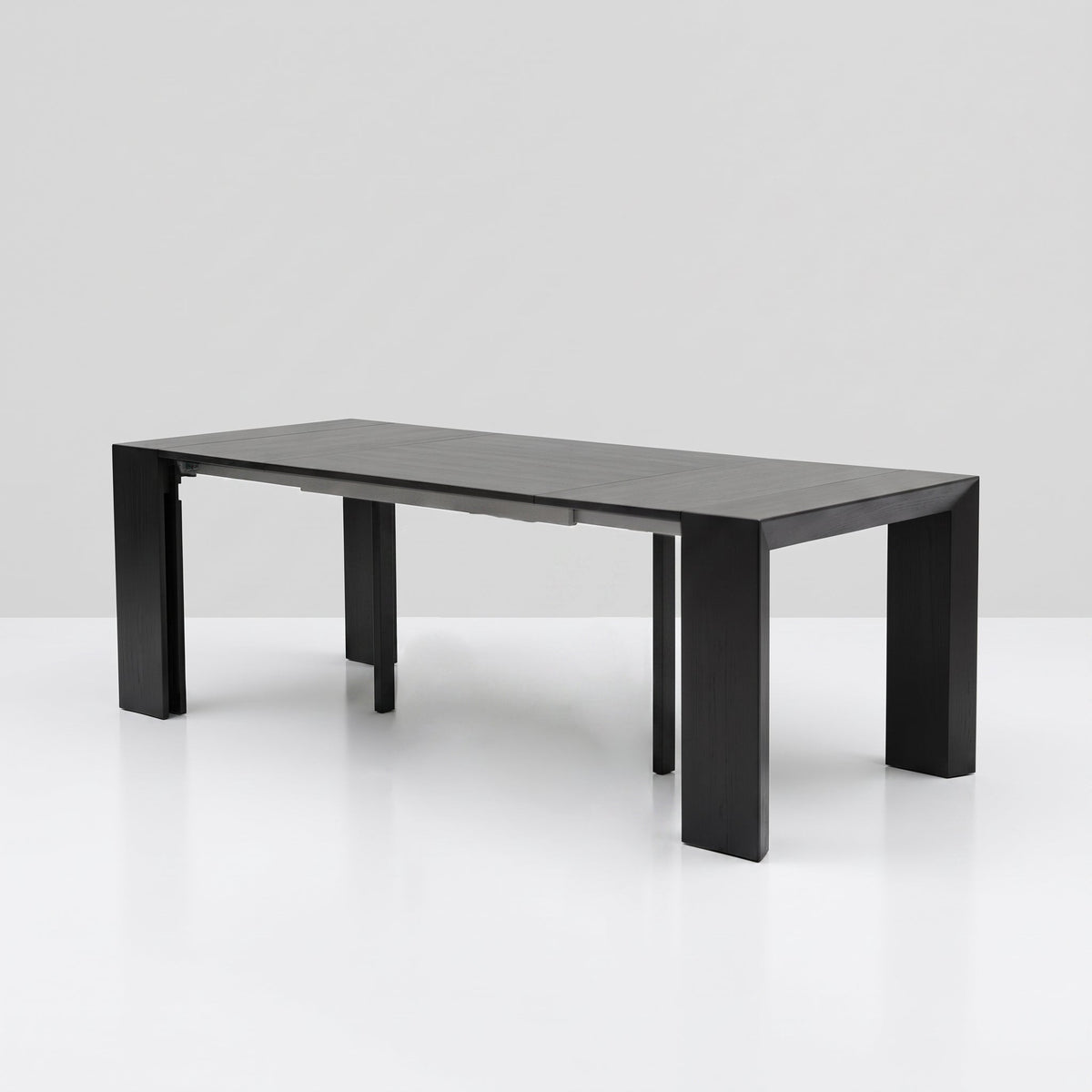 Shallow Extending Console Table with Bold Edge