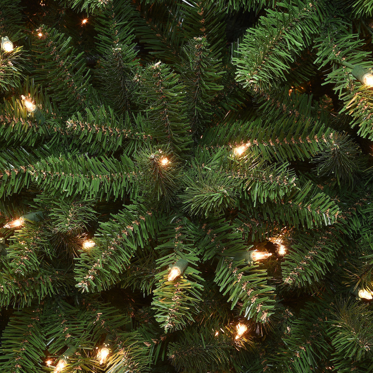 7.5ft Pre Lit Pencil Fir Christmas Tree, 350 Clear Lights