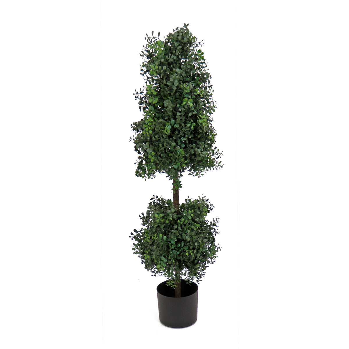 Artificial Boxwood Cone and Ball Topiary, 122 cm
