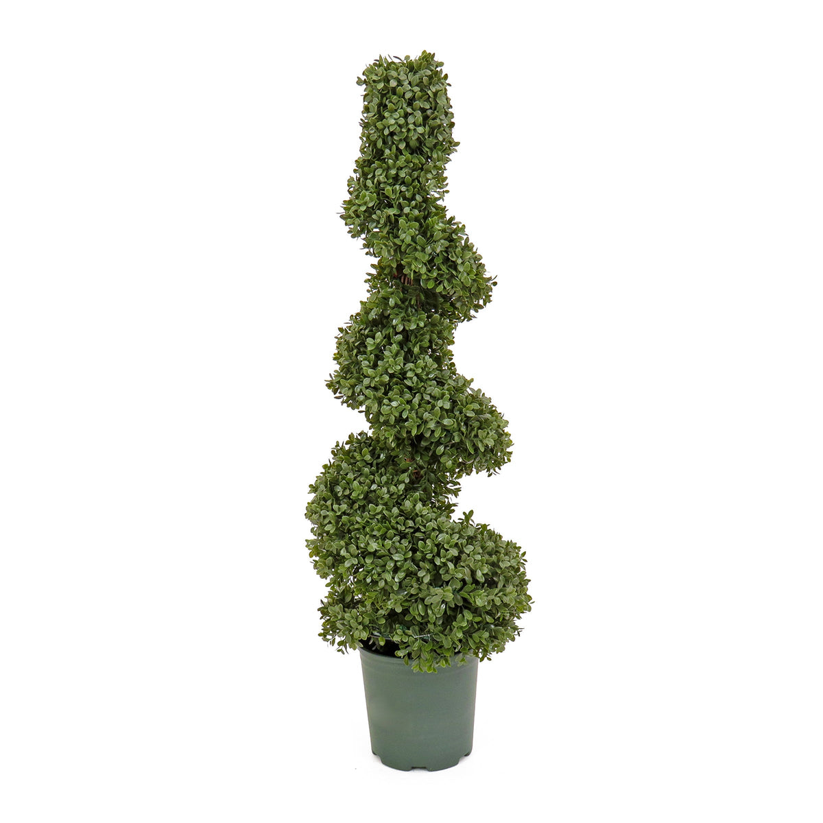 Artificial Boxwood Spiral Topiary, 112 cm
