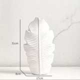 Leafline Ceramic Vase