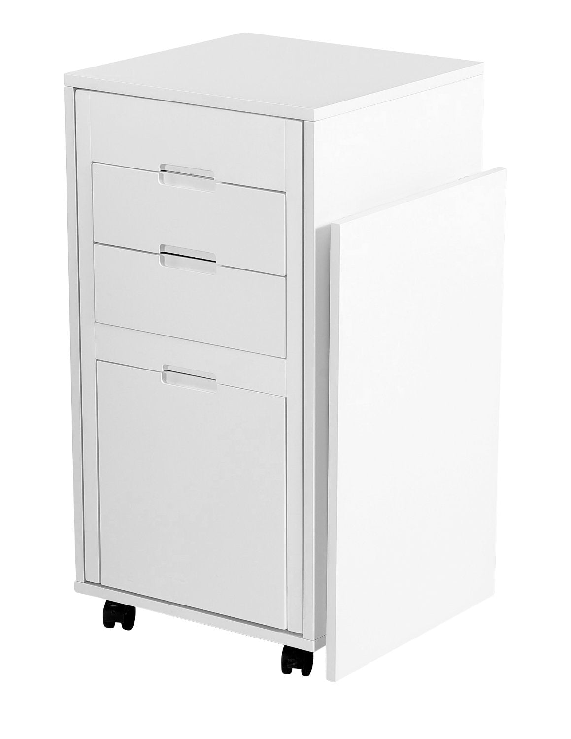 Fold Away Home Office Cabinet with Hidden Chair