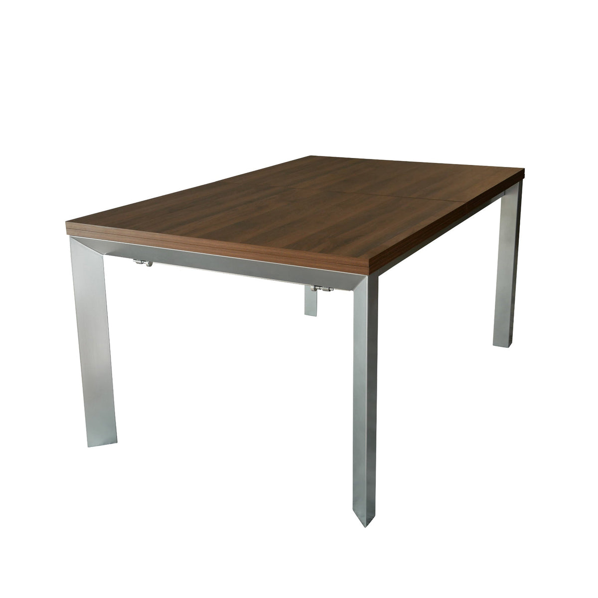 Extending Dining Table with Folding Leaves, Seats 6 to 14